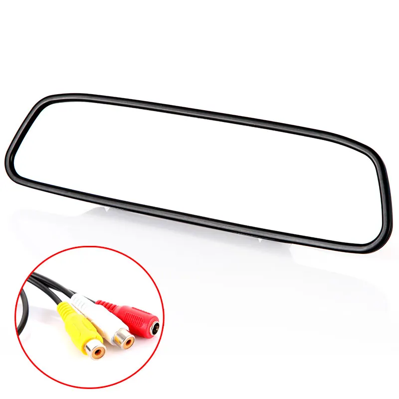 4 3 &quotTFT LCD Автомобильный Монитор парковочная помощь зеркало заднего вида монитор