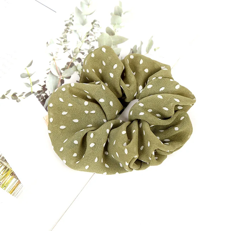 Рисунок 6 - Женские резинки для волос в горошек