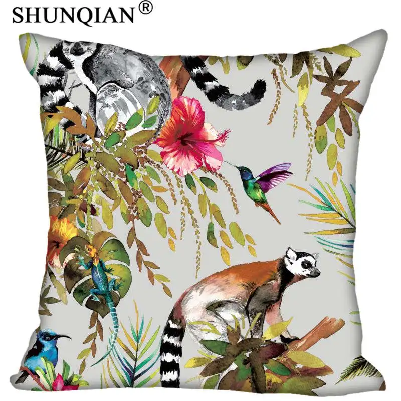 Наволочка на молнии квадратная с принтом | Дом и сад