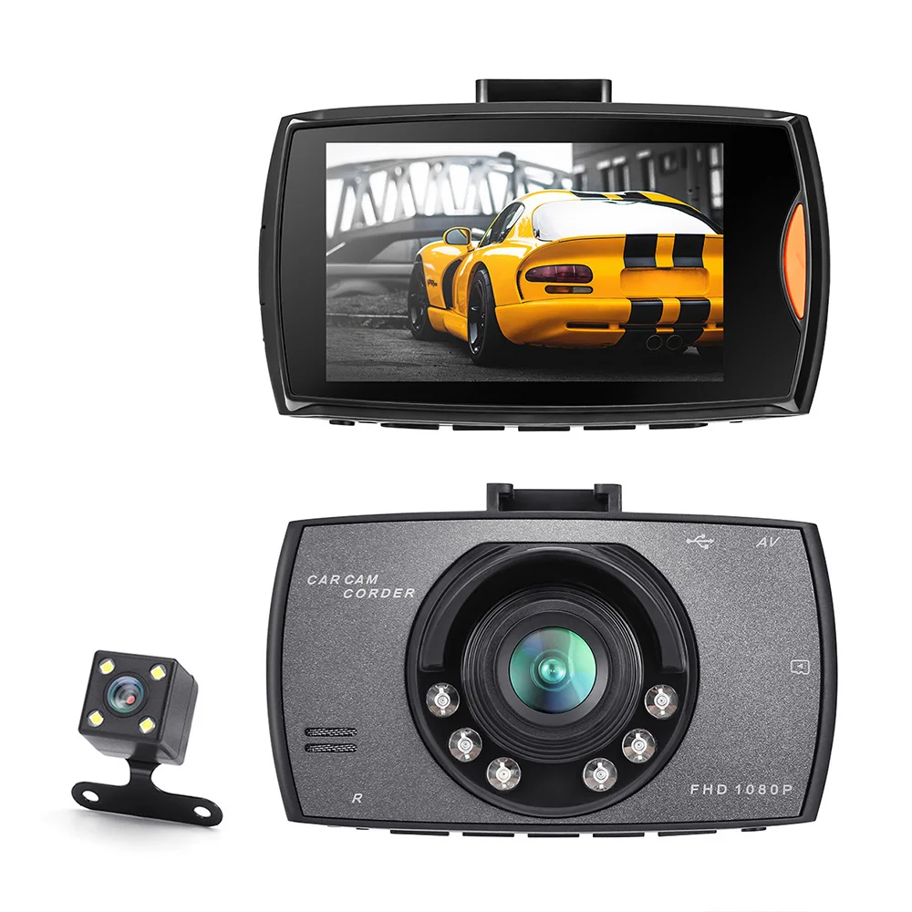 Автомобильный видеорегистратор 2 7 дюйма HD G30 HDMI с датчиком движения ночным