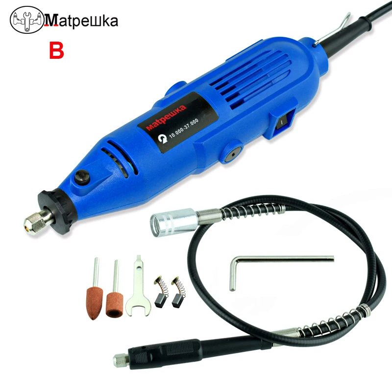 Dremel 180 Вт 6 Скорость управление Micro электрический шлифовальный мини-станок сверло