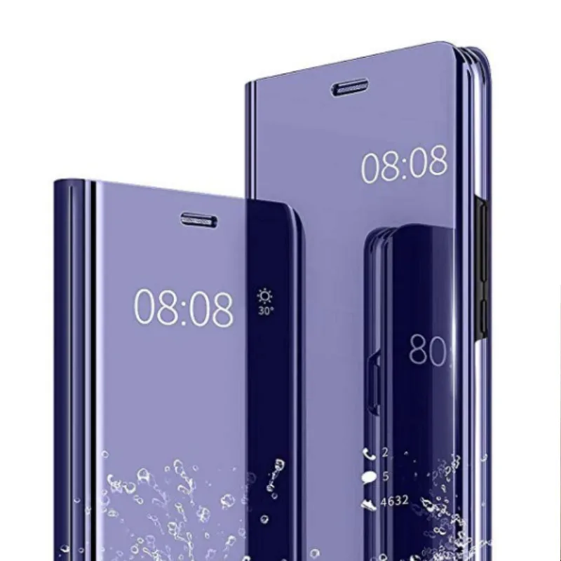 Роскошный умный зеркальный чехол подставка для Samsung s10 s10e s9 s8 plus note 10 8 9 a70 a50 книжка