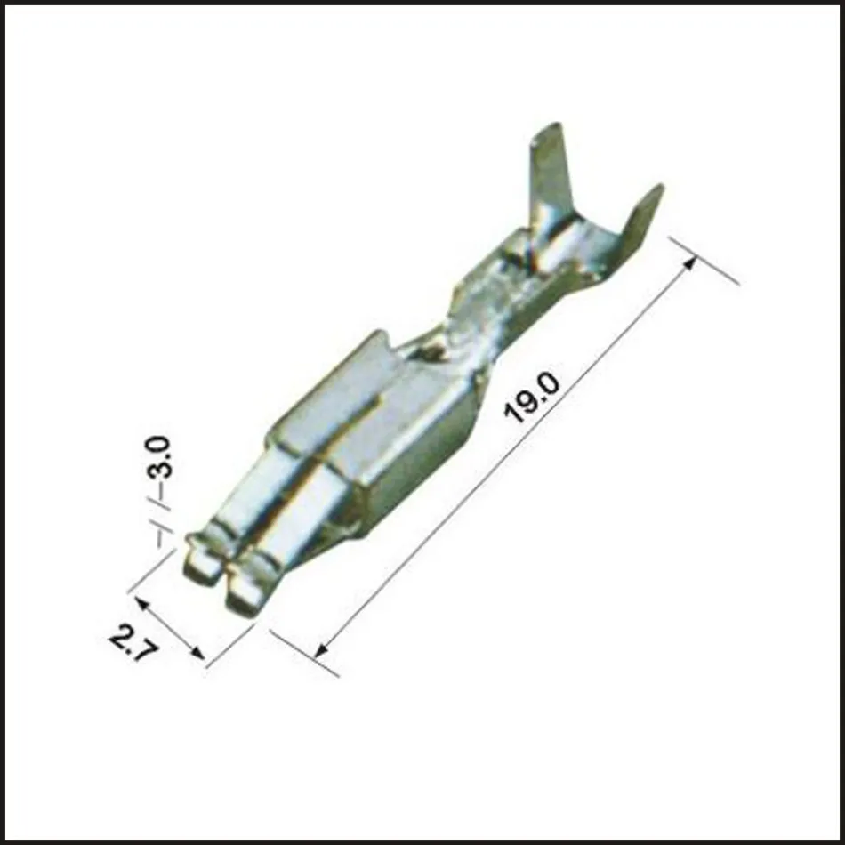 Бесплатная доставка 100 шт. Мужской Женский Разъем провода автомобильная клемма