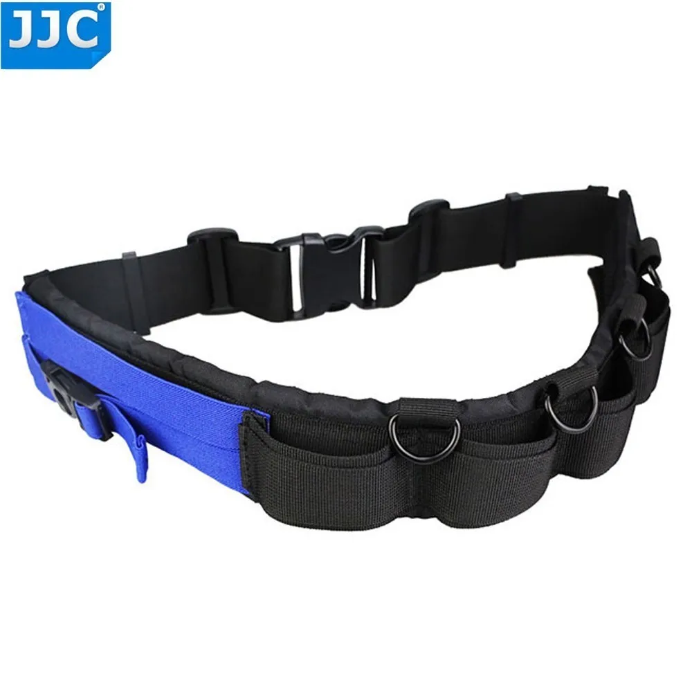 JJC Camera Lens Bag Waist Belt Strap Pocket for Nikon D3300/D7200/Canon 1300d/Sony A58/A7/A5000/A6000 Tripod Monopod Hook Buckle
