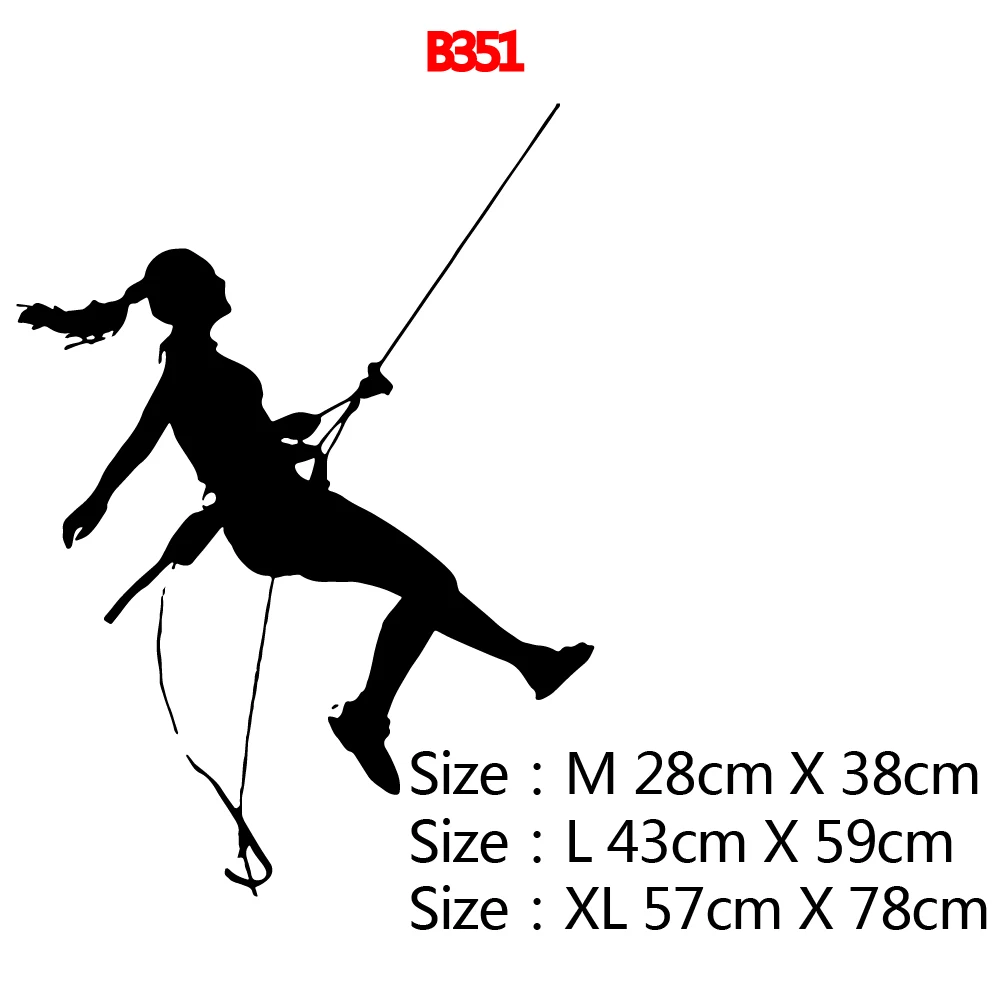 Изысканная Спортивная стена для скалолазания Съемная наклейка из ПВХ детских