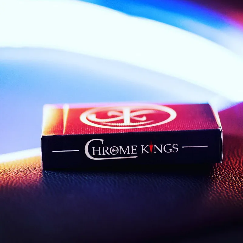 Chrome Kings Limited Edition Playing Cards (Artist Edition) by De'vo vom Schatte Magic Deck Poker Tricks | Игрушки и хобби