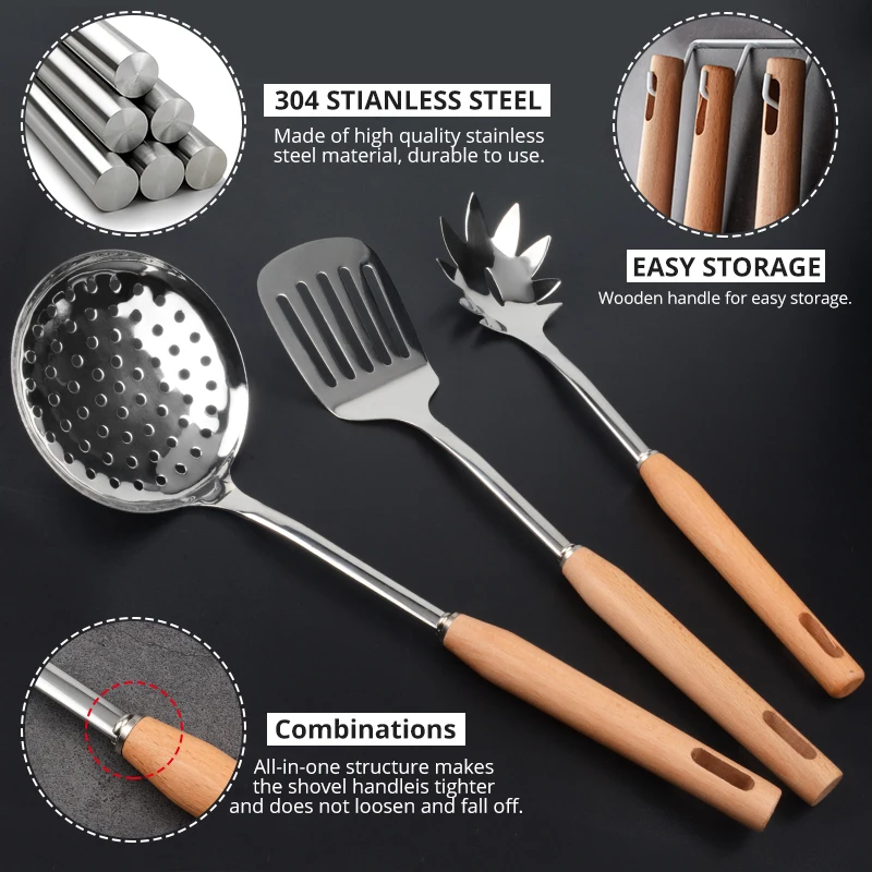 Кухонная утварь из нержавеющей стали дуршлаг набор кухонных принадлежностей