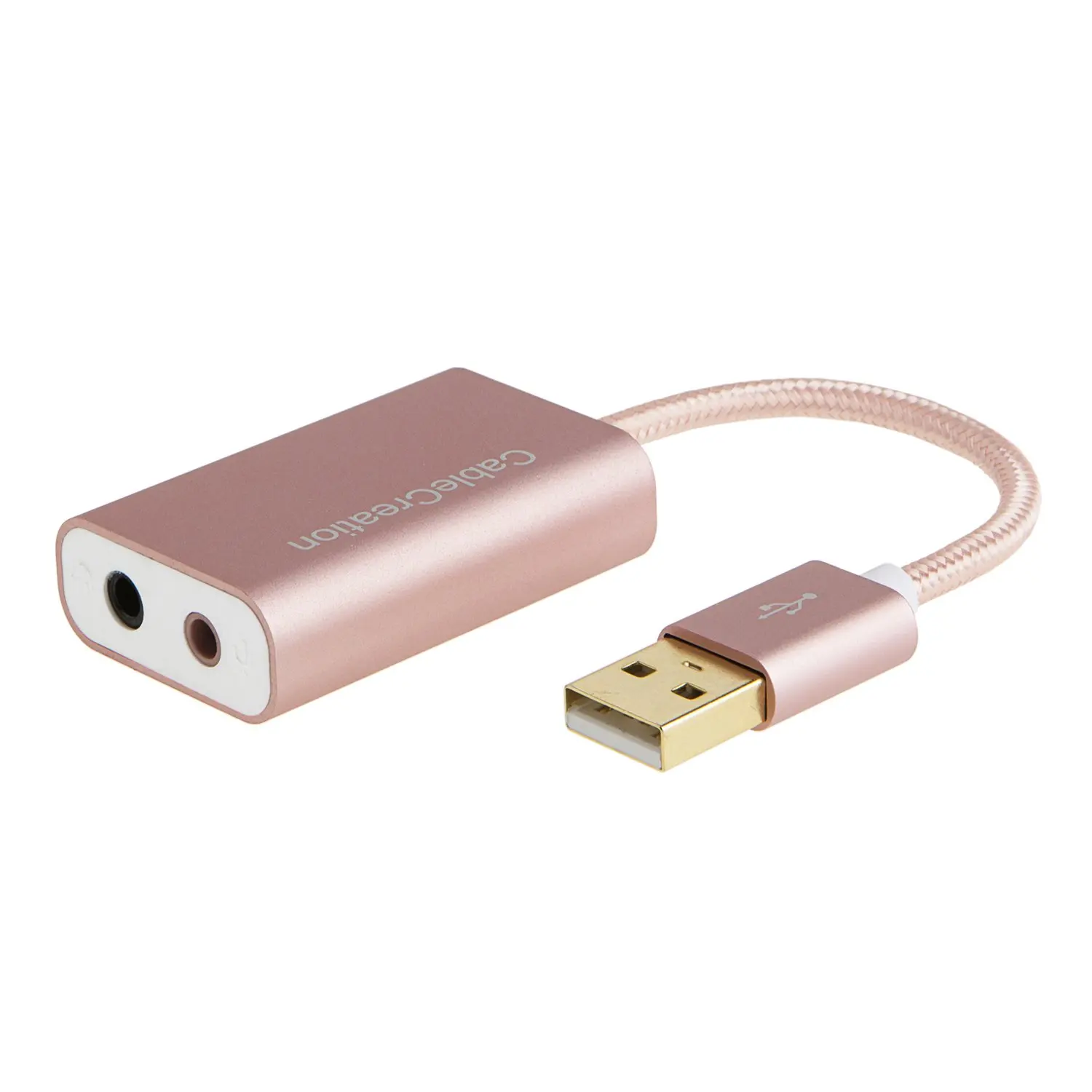 USB-аудиоадаптер jorinдо внешний USB-стереозвуковой адаптер для Windows Mac Linux