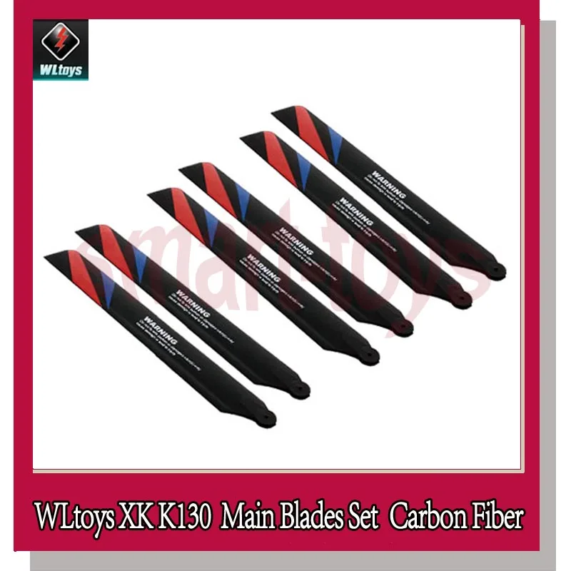 Wltoys XK K130 главный лопасти K130.0003 Пропеллер для RC вертолет запчасти|Детали и