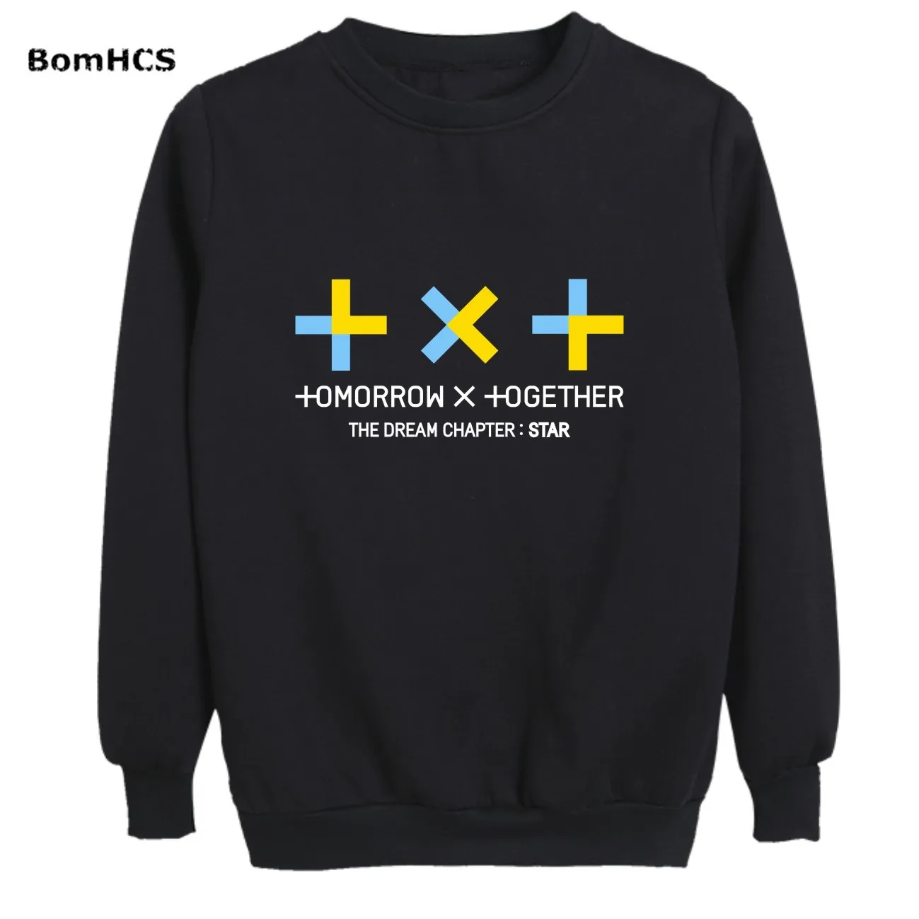 BomHCS Kpop TXT мечта глава звезды хлопковые пуловеры Молодежные спортивные свитеры