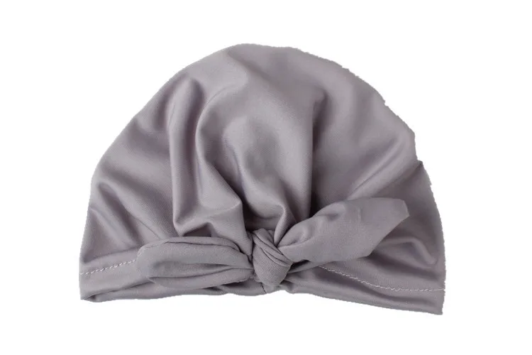 Хлопковая мягкая шапочка с узлом для маленьких мальчиков и девочек шапка-тюрбан