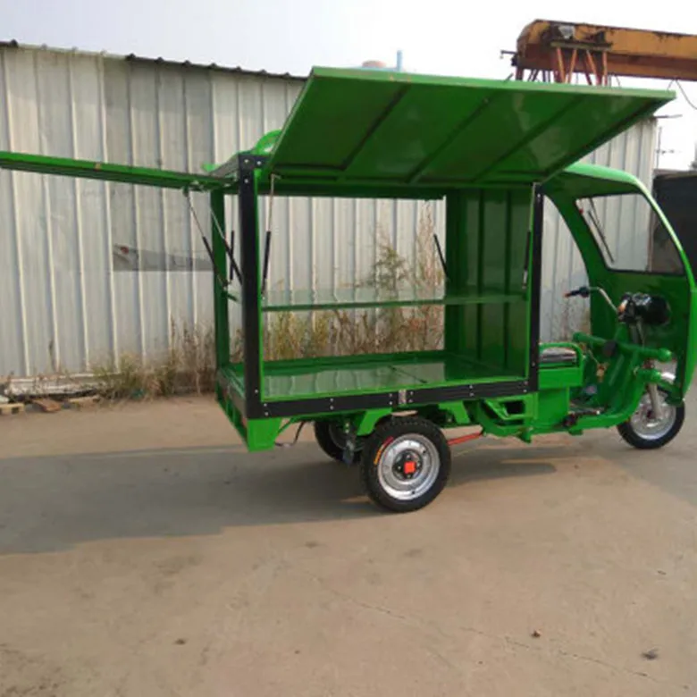 TJ-DKC-60V-20AH-1000W-Tricycle пассажирский шкаф грузовой Электрический трехколесный