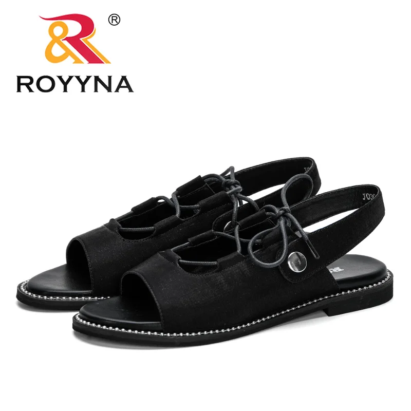 ROYYNA/Новинка года; модные стильные женские Классические босоножки; женская повседневная Летняя обувь; Женская обувь в гладиаторском стиле для отдыха; модная обувь
