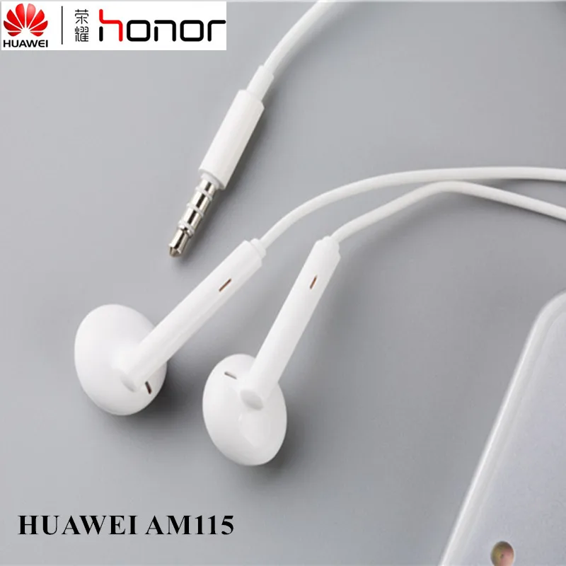 HUAWEI Honor AM115 наушники с микрофоном пульт дистанционного управления для LG SAMSUNG SONY HTC