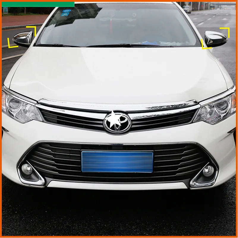Для Toyota Camry V50 V55 2012 2013 2014 2015 2016 хромированное углеродное волокно с принтом заднего