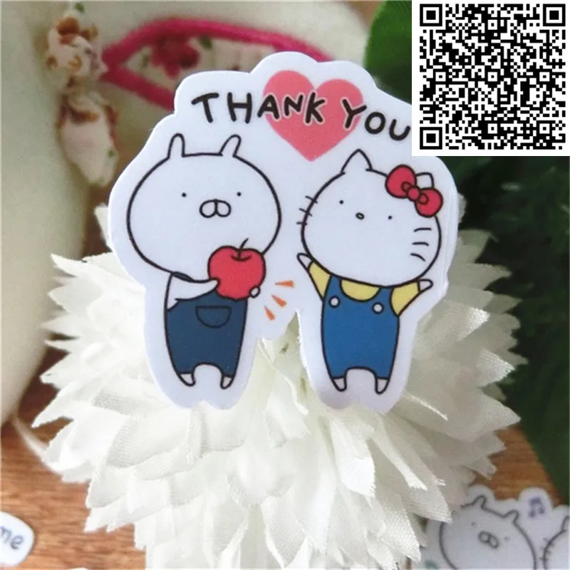 38 шт. водонепроницаемые Мультяшные стикеры в виде кота | Дом и сад