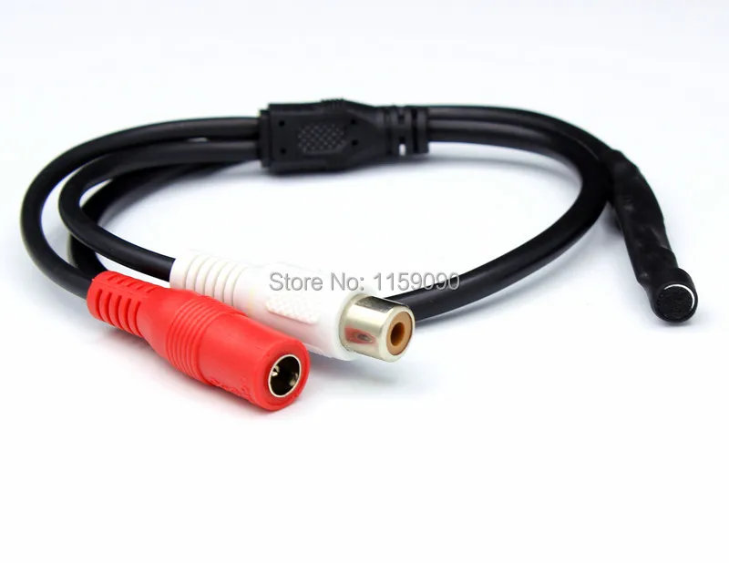 Новый аудиокабель для камеры видеонаблюдения 12 В постоянного тока с выходом