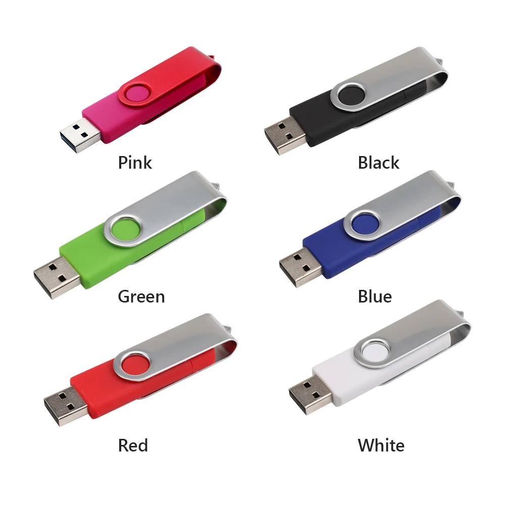 USB флеш накопитель 32 ГБ 16 8 4 Гб 2 1 0 Micro U диск с крышками для компьютеров и Android|USB
