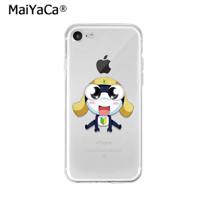 Мягкий силиконовый чехол для телефона MaiYaCa Keroro Gunsou Dororo Frog из ТПУ iPhone 8 7 6 6S Plus 5 5S SE XR