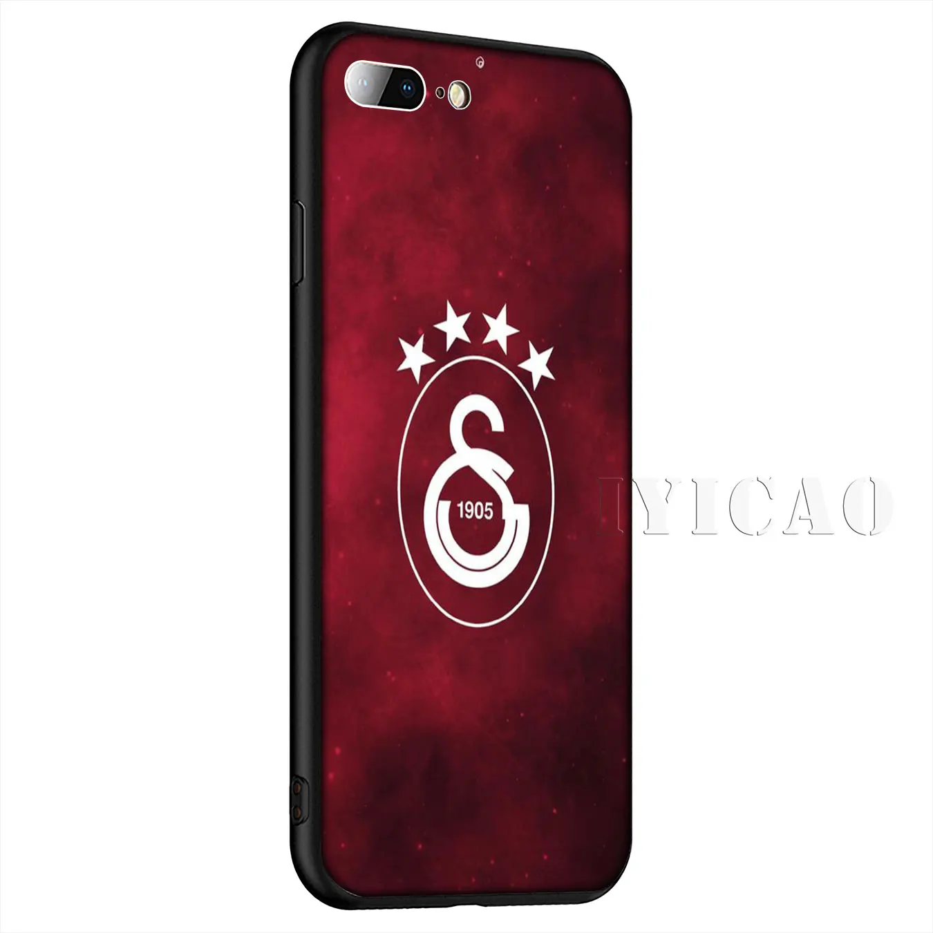 Силиконовый мягкий чехол IYICAO Galatasaray SK для iPhone XR X XS Max 8 7 6 S Plus 5 5S SE |