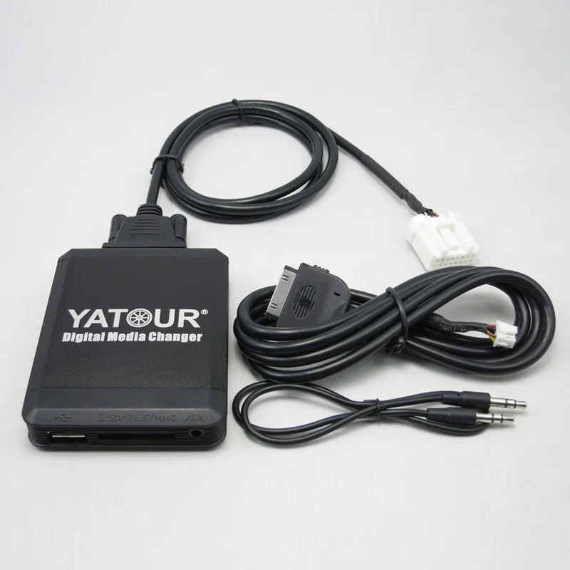 Usb sd ipod/iphone AUX MP3 + Bluetooth (опционально) yatour cd цифровой музыки для смены Мазда