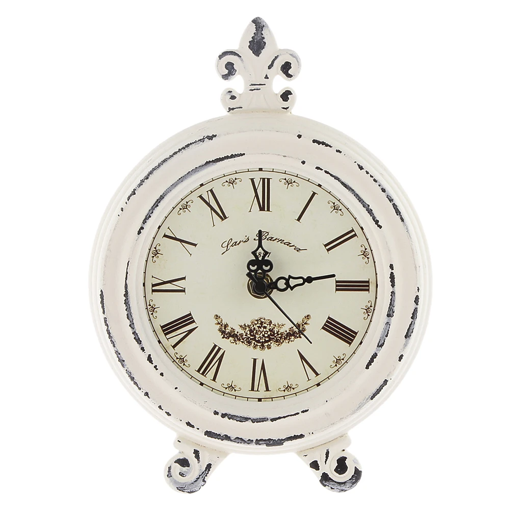 Домашние декоративные настольные часы на аккумуляторах винтажные деревянные