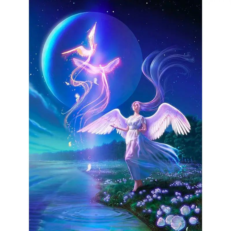 

angel diamond Embroidery diy diamond painting mosaic diamant painting 3d cross stitch pictures H716