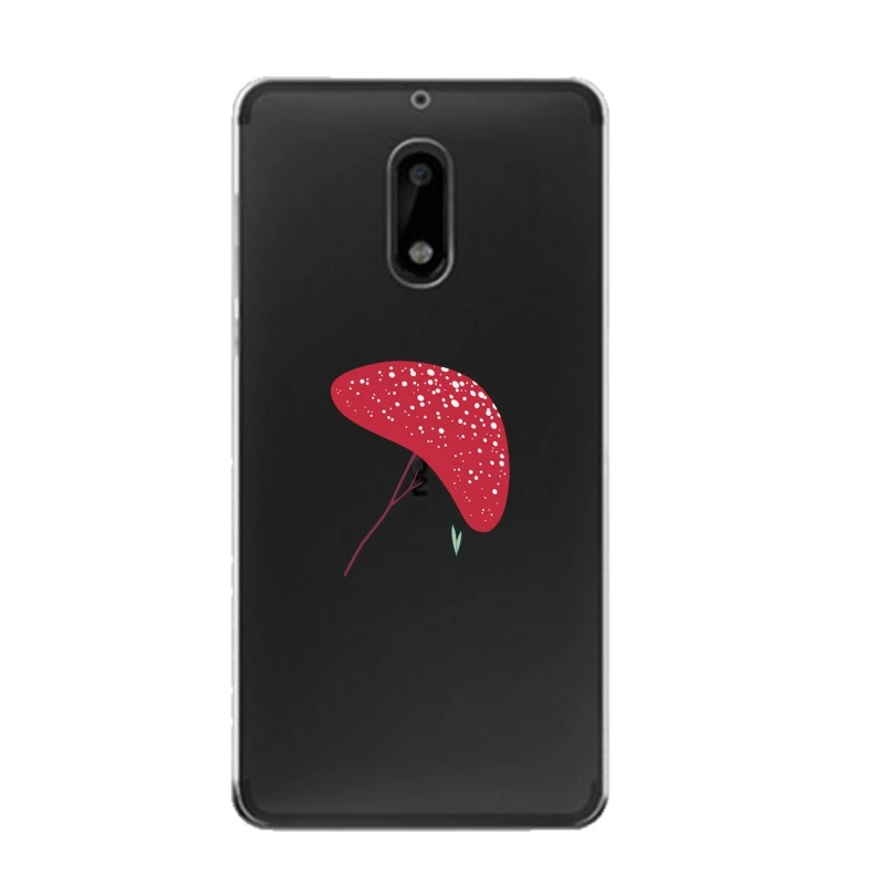 Мягкий прозрачный чехол из ТПУ для телефона Nokia3 5 6 8 N540 N640 N535 N830 с изображением