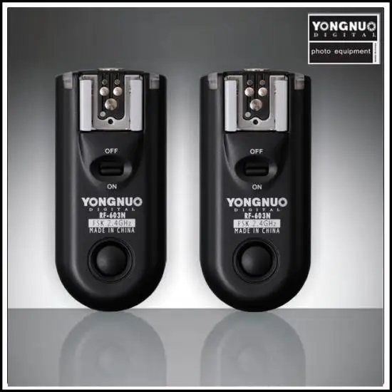 Yongnuo RF 603 N3 RF603 Flash Trigger 2 трансивера для NIKON D600 D90 D5000 D5100 D3100 D7000|transceiver module|transceiver
