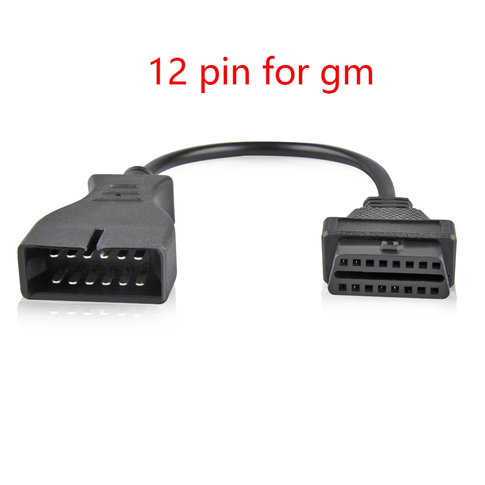 Разъем OBDII для opel 10 pin gm 12 Pin benz 38 bmw 20 mazda соединительный кабель OBDII|Кабели и
