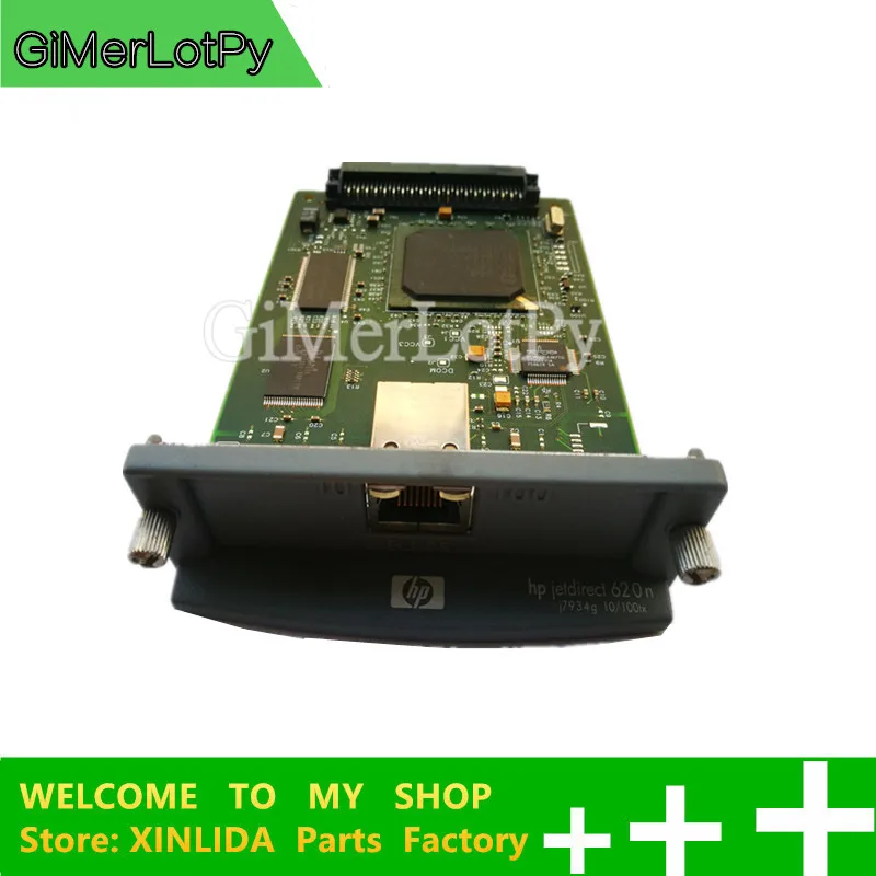GiMerLotPy J3113A J4169A J6057A J7934A J7964G 10/100tx для сетевой печатной серверной карты JetDirect 600N 610N 615N