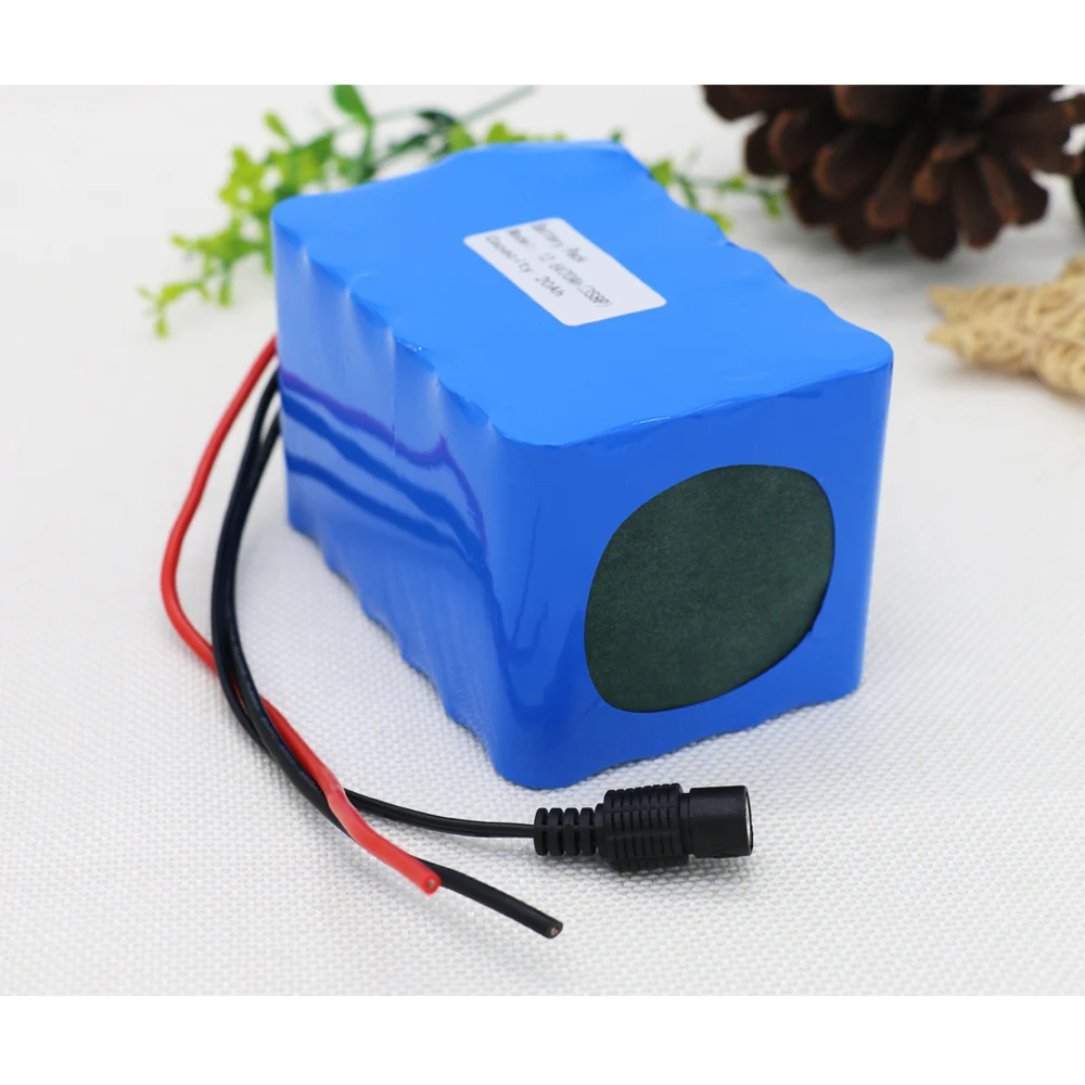 

KLUOSI 12V Battery High Power 3S8P 11.1V12.6V20Ah Lithium-ion Battery Pack with 60A Balance BMS for Inverter /Sightseeing Car