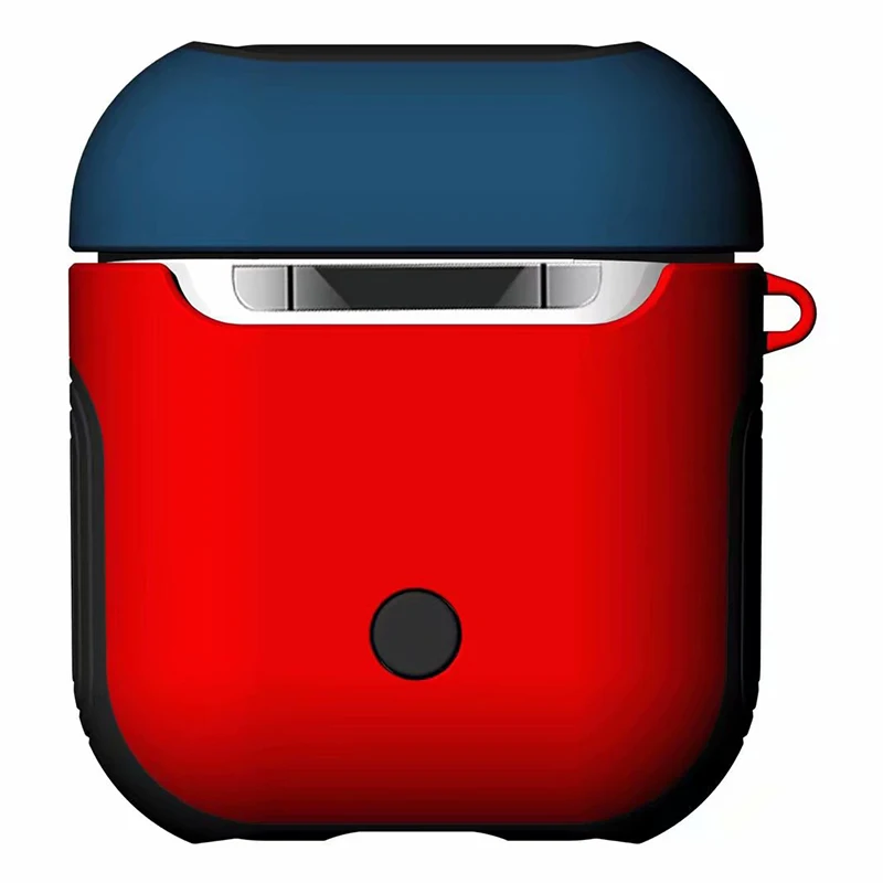 ТПУ+ PC силиконовый Bluetooth беспроводной чехол для наушников AirPods защитный чехол Аксессуары для кожи для Apple Airpods зарядная коробка
