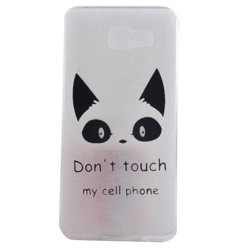 Fashion Dreamcatcher Dandelion Cat Anchor Pattern Soft TPU Case For Samsung Galaxy A9 A7 A5 A3 (2016) A710 A510 A310 Back Cover |
