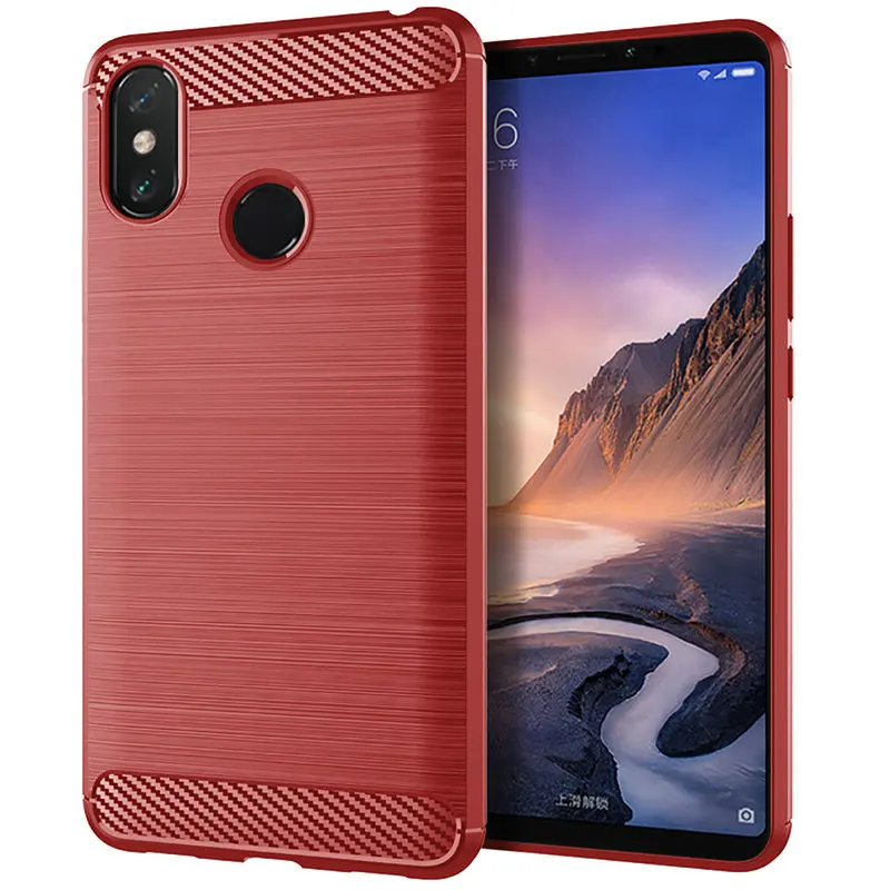 Для Xiaomi Mi Max 3 Max3 силиконовый защитный бампер противоударный чехол для телефона