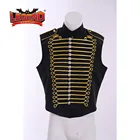 Мужская парадная куртка принца без рукавов в стиле панк, куртка принца, куртка без рукавов на заказ