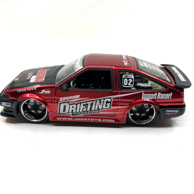 1:64JADA лучшая модель гоночного автомобиля Toyota AE86 Real Gold|Наземный транспорт| |
