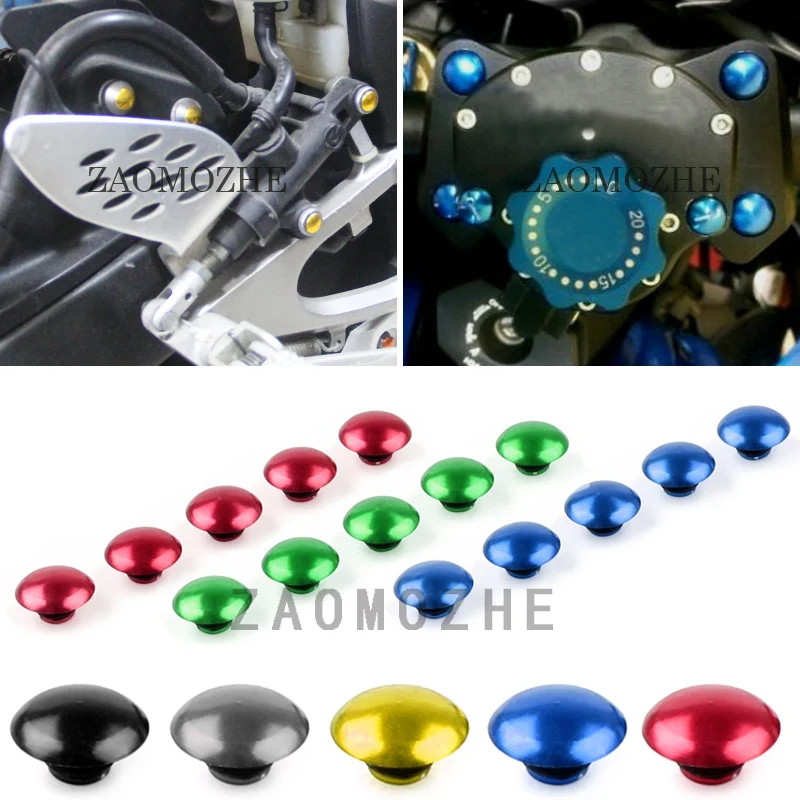 

1 Pcs Motorcycle 6MM 8MM 10MM Hex Socket Bolt Screw Nut Head Cover Cap For BMW R1200GS ADV CL R1200RT R1200RS R1200ST R1200R