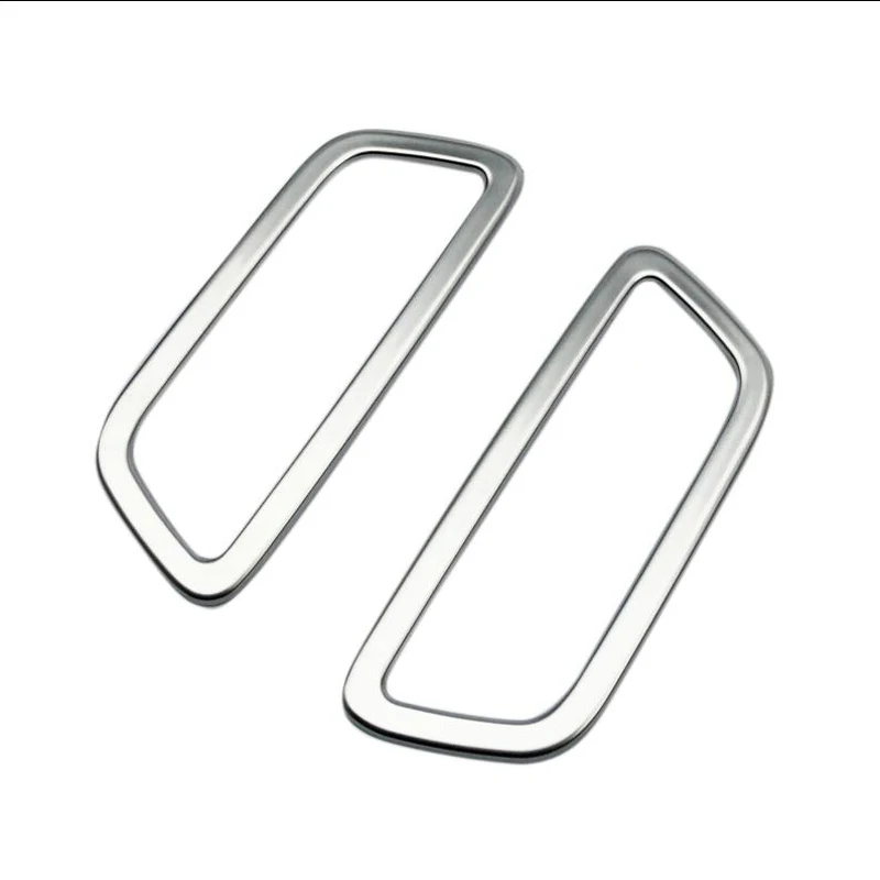 For Volvo XC60 2018 / XC90 2015-2018 2PCS Stainless Steel Car Front Roof Dome Speaker Sound Cover Trim Molding Styling | Автомобили и