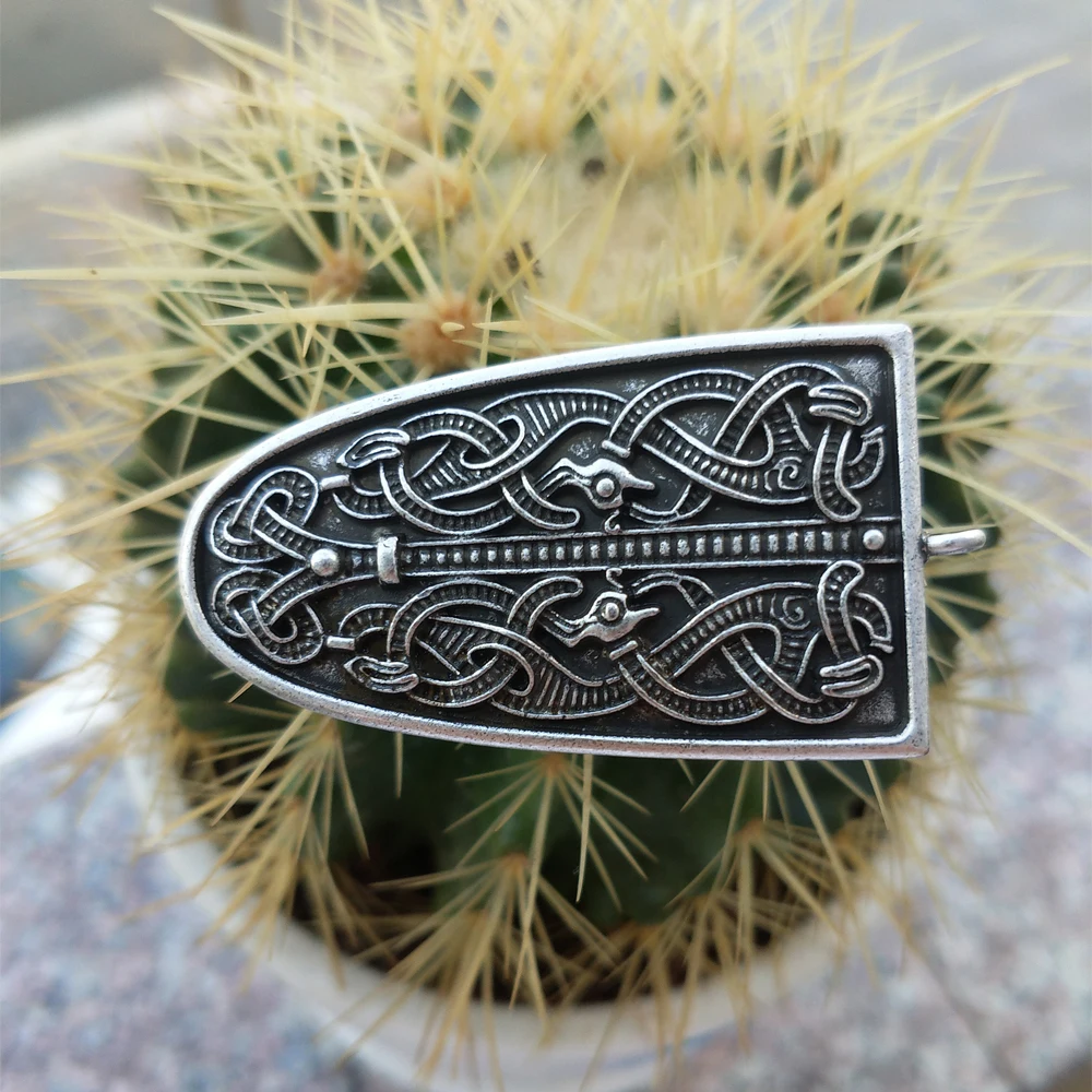 Легендарного Nordic Викинги амулет викингов брощь украшений Talisman броши|Броши| |