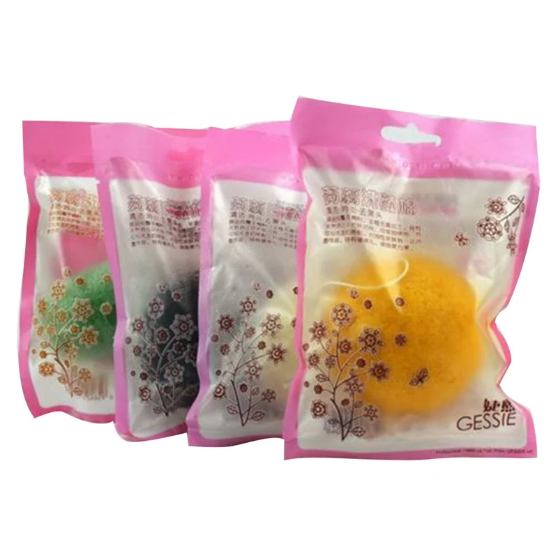 Мягкое очищающее средство для лица Puff Natural Konjac Konnyaku спонжи макияжа Экологически