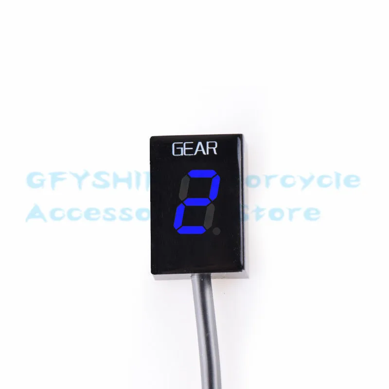 Фото Для Honda VT750 VT750C VT 750C 750 C 2007-2019 Moto LCD 1-6 уровневый цифровой измеритель мотоциклетный индикатор передач Аксессуары для мотоцикла №3