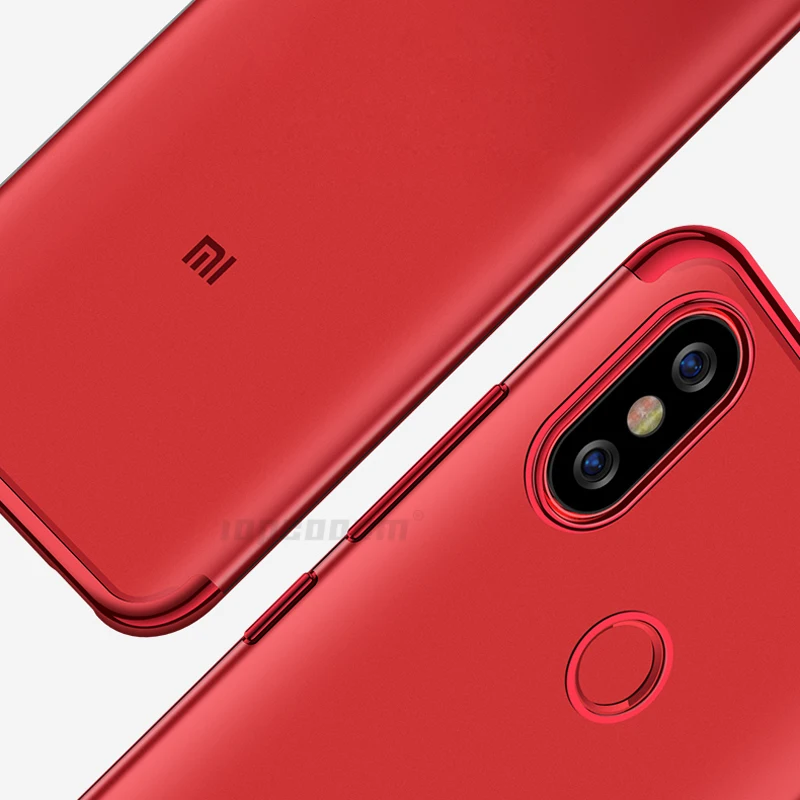 Для Xiaomi mi 8 Lite чехол SE роскошный из мягкого ТПУ с силиконовым покрытием Прозрачный
