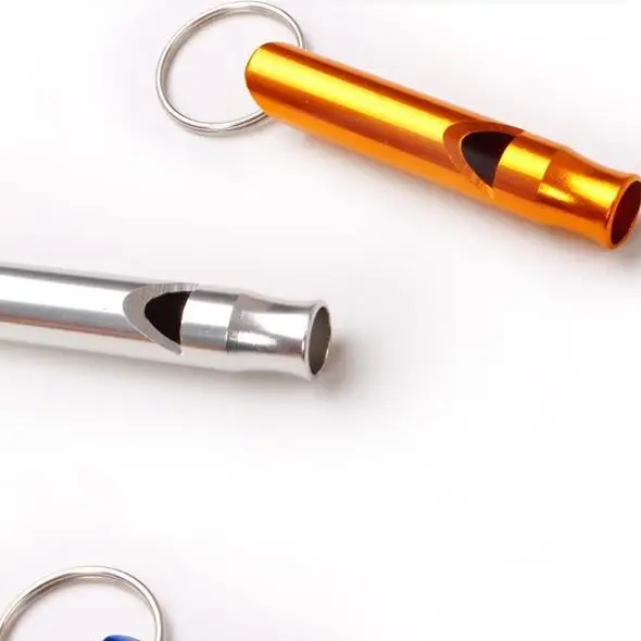 

[4Y4A] 100pcs/set Color training whistle aluminum lifesaving