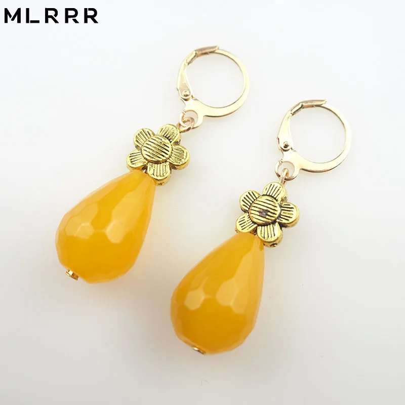 MLRRR винтажные классические ювелирные изделия из натурального камня ручной