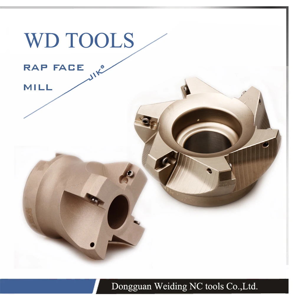 

RAP 75 DEGREE FACE MILL CUTTER RAP 400R 100-32-6T CNC RAP FACE MILL