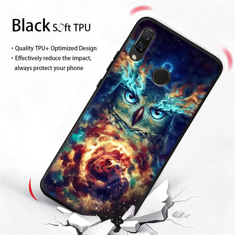 Крутой черный чехол ТПУ для huawei Honor 20 Pro 10 9 9i 8 Lite 8X 8C 7A 7X V20 View 20 чехол Etui