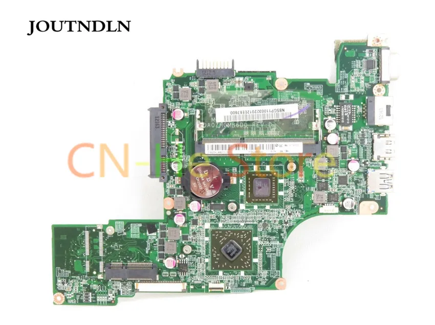 JOUTNDLN для Acer one 725 V5-121 Материнская плата ноутбука DA0ZHGMB6D0 NBSGP11003 DDR3 Протестирована