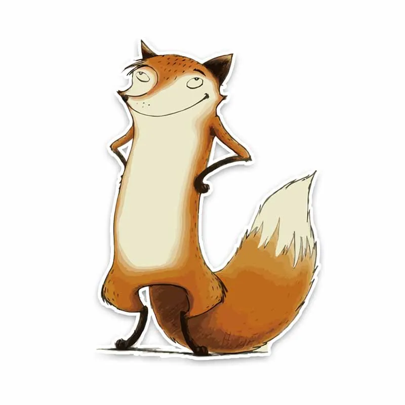 YJZT 10CM*14.5CM Proud Animal Car-styling PVC Decal Car Sticker Graphical Decoration 5-0919 | Автомобили и мотоциклы
