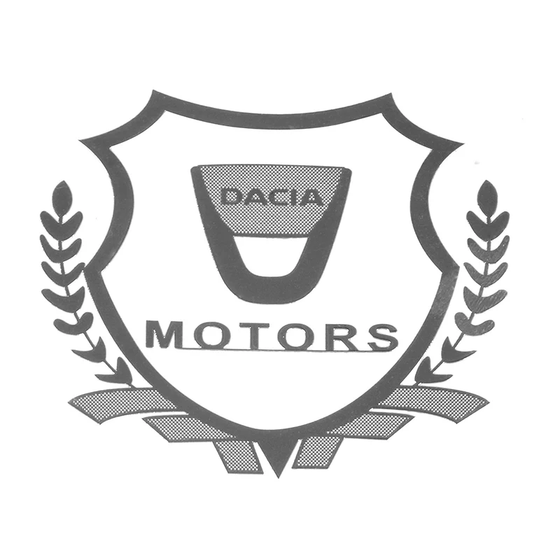 DACIA 4 шт «открыто» на автомобильную дверь безопасности предотвращения столкновений предупреждающий, светоотражающий наклейки для peugeot 206 207 301 307 308 407 408 508 автомобильные аксессуары - Название цвета: DACIA